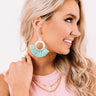 Hooked On A Feeling Earrings In Turquoise Image - 1