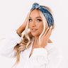 Pina Colada Kisses Scarf In Blue Image - 1