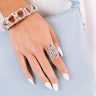 Kendra Scott Natalie Statement Ring in Silver Image - 1
