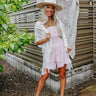 See You Poolside Knit Cardigan In White Image - 1