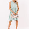 Apple Spiced Wishes Babydoll Dress In Ocean Wave Image - 1