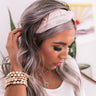 Sunny Dip Headband In Pink Image - 1