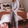 You Glow Girl Cardigan In Grey Image - 1