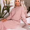 Latte Afternoon Hoodie In Pink Image - 1