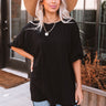 Keep It Simple Shift Tee In Black Image - 1