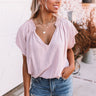 Present Moment Top In Blush Image - 1