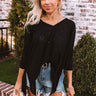 Bespoke Promises Shift Top In Black Image - 1