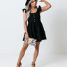 The Best Night Romper In Black Image - 1