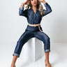 The Best Night Chambray Jumpsuit Image - 1
