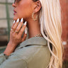 All The Hype Hoop Earrings Image - 1