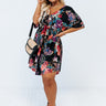 Strolling In Santorini Babydoll Dress In Black Curves Image - 1