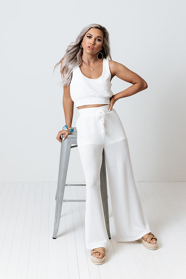 Heaven Waffle Knit Pants