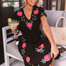 Soleil Soiree Embroidered Midi Dress Image - 1
