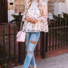 Bouquet Bliss Shift Top Image - 1