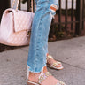 The Shyla Sandal In Gold Image - 1