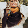 Brooklyn Bridge Blanket Scarf in Golden Honey Image - 1