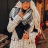 Brooklyn Bridge Blanket Scarf in Ivory Image - 1