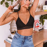 Next Big Thing Lace Bralette In Black Image - 1