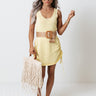 Forever Sunkissed Knit Tunic Dress In Yellow Image - 1