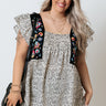 Popular Choice Embroidered Top  Curves Image - 1