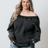 Mystic Marvel Sweatshirt In Vintage Black Curves Image - 1