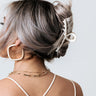 Friendly Gaze Hair Claw Clip In Ivory Image - 1