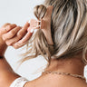 Smelling Roses Hair Claw Clip In Latte Image - 1