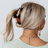 Smelling Roses Hair Claw Clip In Maple Image - 1