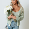 Ciao Darling Knit Top In Pear Image - 1