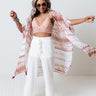 South Beach Babe Tie Dye Overlay In Rustic Rose Image - 1
