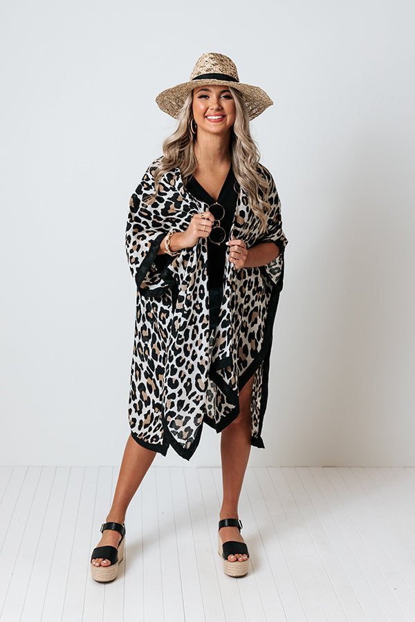 Darling Heart Leopard Overlay In Ivory Image - 2