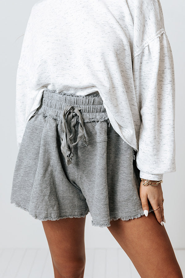 En Route Shorts In Grey