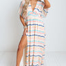 All The Hype Stripe Maxi Dress Image - 1
