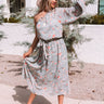 Summertime Romance Floral Midi Dress Image - 1