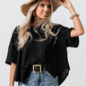 Adorable Moments Shift Tee In Black Image - 1
