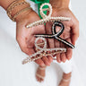 Round Of Martinis Hair Claw Clip Set Image - 1
