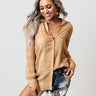 Brooklyn Estate Button Up Top In Mustard Image - 1