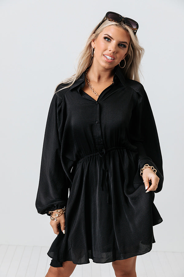 Halfway To Broadway Dress In Black Image - 2
