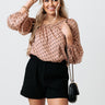 Sign Of The Times Shift Top In Blush Image - 1