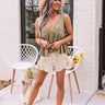 Expert Opinion Babydoll Tank In Sage Image - 1