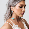 Lovely Day Turquoise Earrings Image - 1