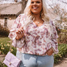 Wine Grove Paisley Shift Top Curves Image - 1