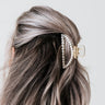 Completely In Love Hair Claw In Cream Image - 1