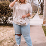 Yacht Club Stripe Knit Top Curves Image - 1