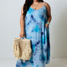 Capri Waters Tie Dye Maxi Curves Image - 1