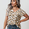 Divine Love Leopard Tee Image - 1