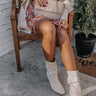 Focus On Love Faux Leather Crossbody In Iced Latte Image - 1