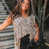 Brag About It Leopard Babydoll Top Curves Image - 1