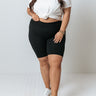 Yoga Babe High Waist Biker Shorts Curves Image - 1