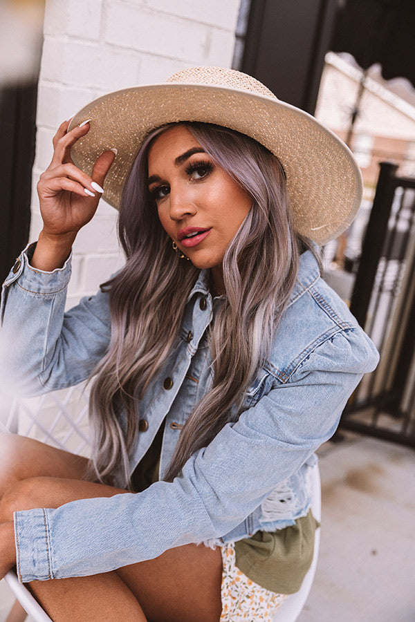Luxe And Lovely Woven Hat